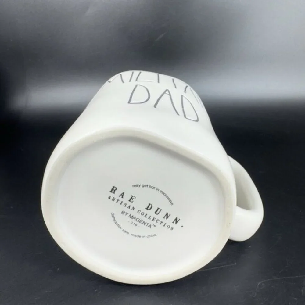 Rae Dunn By Magenta Artisan Collection Ceramic Coffee Mug Cup Military Dad Mug‎